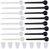 SUNNYCLUE Eco-Friendly Plastic Stud Earring Findings KY-SC0002-23-1