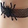 Halloween Themed Cloth Mesh Chocker Necklace for Women HAWE-PW0001-234B-2
