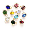 Alloy Rhinestone Pendants PALLOY-T092-04KCG-1