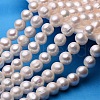 Potato Natural Cultured Freshwater Pearl Beads Strands PEAR-E007-11-12mm-A-01-1