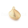 Ocean Theme Brass Charms KK-C096-13D-G-1