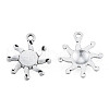 Tibetan Style Alloy Pendants TIBEP-N012-11-1