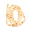 Natural Yellow Quartz Beads Strands G-S387-A03-3x4mm-3