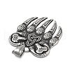 304 Stainless Steel Pendants STAS-V008-02AS-2