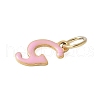 304 Stainless Steel Enamel Charms STAS-G353-01G-G-2