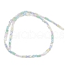 Electroplate Glass Beads Strands EGLA-G039-06A-01-2