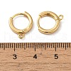 Brass Earring Findings KK-O100-02B-G-3