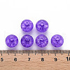 Transparent Crackle Acrylic Beads MACR-S373-66C-N21-3