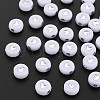 Plating Acrylic Beads PACR-R242-02-1