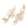 Brass Pendants X-KK-G364-03G-2