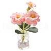 Resin Flower Miniature Ornaments PW-WG7E838-01-1