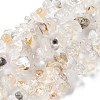 Natural Quartz Beads Strands G-M205-95-1