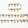 Handmade Brass Curb Chains CHC-S012-023A-4