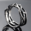 304 Stainless Steel Finger Rings FS-WG2B888-02-1