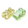 Transparent Bear Acrylic Beads X-MACR-L003-003-2