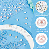 HOBBIESAY 100Pcs Ocean Mix Pearlized Glass Pearl Beads HY-HY0001-04C-5