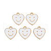 Alloy Enamel Charms ENAM-T016-12E-RS-1