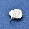 925 Sterling Silver Heart with Capital Letter Charms STER-S009-13Q-S-2