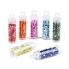 7 Bottles DIY Glass Seed Beads Sets DIY-N006-02D-1