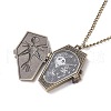 Retro Alloy Skull Pendant Pocket Watches WACH-H016-11AB-3