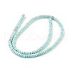Natural Howlite Beads Strands X-G-P398-F-1