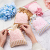 Magibeads 30Pcs 6 Colors Cotton & Organza & Burlap Packing Pouches Drawstring Bag ABAG-MB0001-09-5