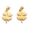 304 Stainless Steel Pendants STAS-G156-07G-1