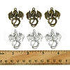 30Pcs 2 Colors Tibetan Style Alloy Pendants TIBEP-FS0001-17-5