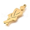 304 Stainless Steel Pendants STAS-S178-05G-A-2