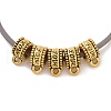 Tibetan Style Alloy Tube Bails FIND-H038-42AG-4
