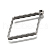 304 Stainless Steel Pendants STAS-S181-01P-F-2