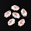 Handmade Porcelain Beads PORC-N009-07D-1
