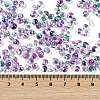 6/0 Spray Paint Glass Seed Beads SEED-H003-11M-4