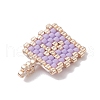 Handmade MIYUKI Round Rocailles Seed Beads PALLOY-MZ00187-4