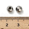 304 Stainless Steel Beads STAS-S167-02D-P-3