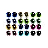Glass Doll Craft Eyes Cabochons DOLL-PW0017-01C-04B-1