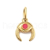 304 Stainless Steel Enamel Pendants STAS-L283-44G-2