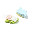 Macaron Color Opaque Resin Decoden Cabochons CRES-Q221-02I-2
