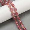 Natural Strawberry Quartz Beads Strands G-N342-149B-1