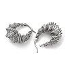 304 Stainless Steel Teardrop Hoop Earrings EJEW-K295-10P-2