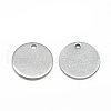 201 Stainless Steel Stamping Blank Tag Charms STAS-Q213-02-15mm-1
