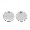 Tarnish Resistant 201 Stainless Steel Stamping Blank Tag Charms STAS-Q213-02-15mm-1