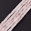 Natural Rose Quartz Beads Strands G-G990-C13-3