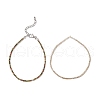 Glass Beads Stretch Bracelets Set for Women BJEW-JB11713-3