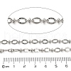 304 Stainless Steel Oval Link Chains CHS-A016-27P-A-2