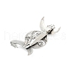 Viking Style Zinc Alloy Snap Hair Clips For Women PHAR-B090-01AS-05-2