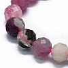 Natural Plum Blossom Tourmaline Beads Strands G-G927-22A-3