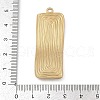 304 Stainless Steel Pendants STAS-D366-02C-G-3