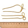 304 Stainless Steel Stud Earrings EJEW-A129-01G-3