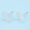925 Sterling Silver Stud Earring Settings STER-T005-02B-2